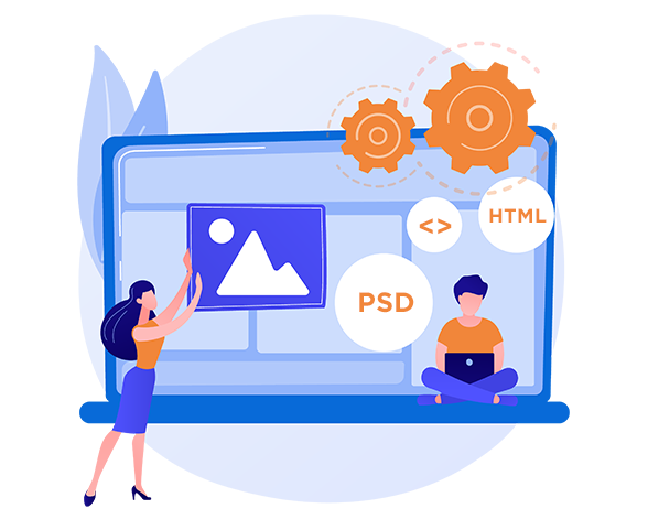 PSD to HTML Conversion
